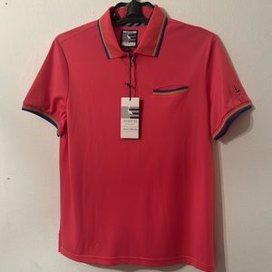 Tailorbyrd New York sport Nelson polo pink men’s small upf 25 new with tags
